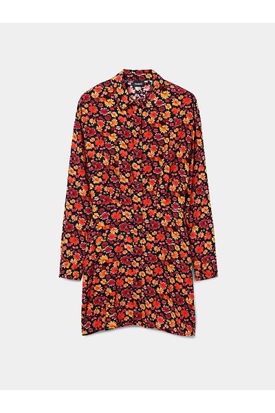Desigual Women's Shirt Dress 24SWVW29 Orange
