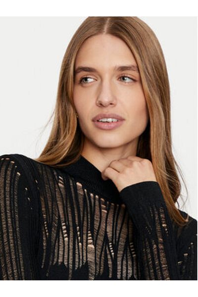 Sisley Rochie tricotată pentru femei sisley 1MNPMV00S Negru