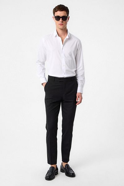 Antioch White Slim Fit Men's Shirt