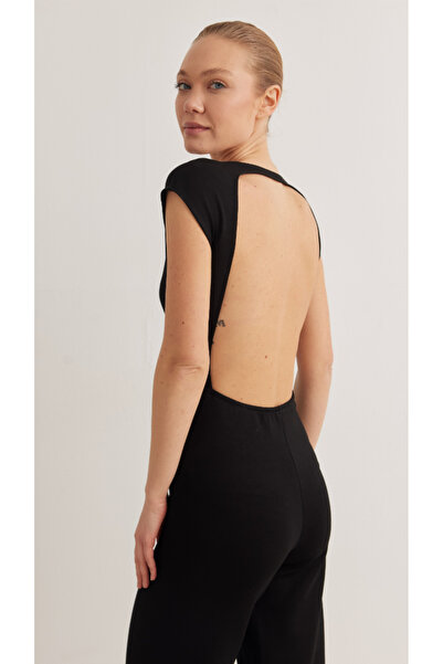 Mfludam Gögüs Pedli Siyah Tulum