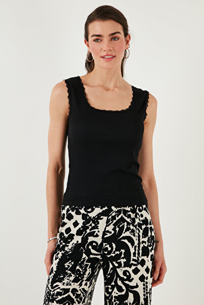 Lela Slim Fit Thick Lace Square Collar Wrap 2 Pack Undershirt Athlete 5864979S2