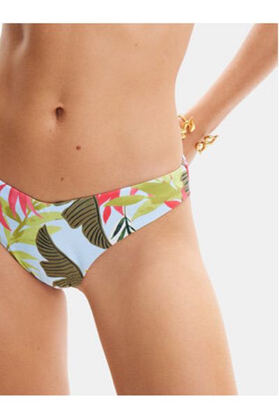 Desigual desigual Slip de bikini pentru femei 24SWMK09 Albastru