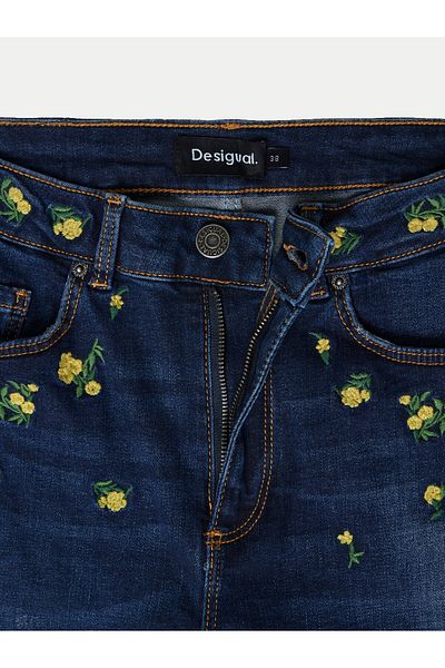 Desigual Blugi pentru femei 24WWDD24 bleumarin