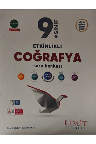 Limit Yayınları LİMİT 9.SINIF ETKİNLİKLİ COĞRAFYA SORU BANKASI