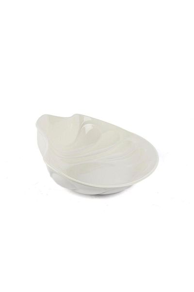 Mikasa Moor White Porcelain Bowl 41x28x13cm