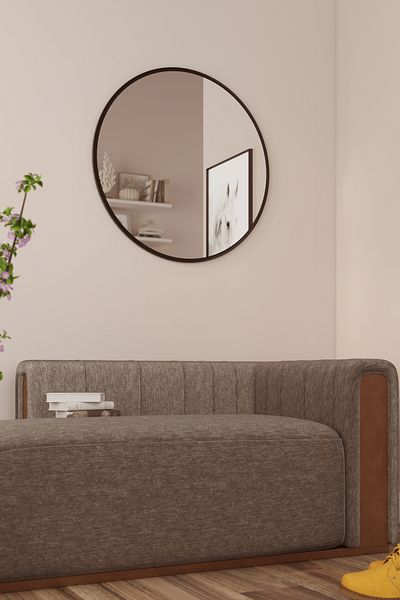 Marsah Home Round wall mirror 80x80 Cm