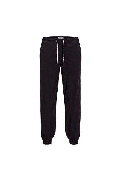 Jack & Jones بنطال رياضي أسود للرجال من جاك آند جونز كين ريف جوجر