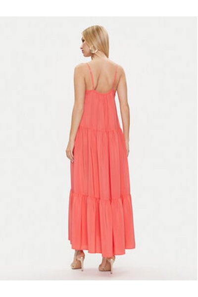 Sisley Rochie de vară pentru femei 43A2LV05P Coral