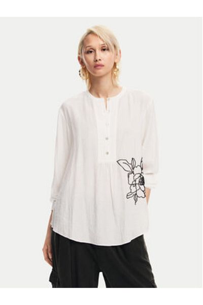 Desigual Bluză de damă 24WWBW01 Alb
