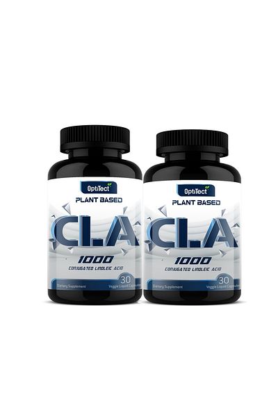 OptiTect Cla 1000 Plant Based, 30 Vegan Liquid Capsules, 1000 Mg (PACK OF 2)