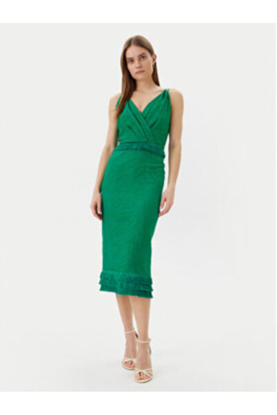 Simona Corsellini Rochie de cocktail pentru femei P25CPAB02001 Verde