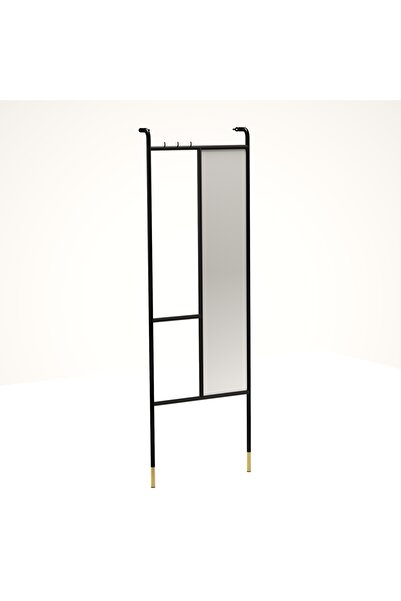Marsah Home Lina mirror hanger, matte black metal frame 170x55 Cm