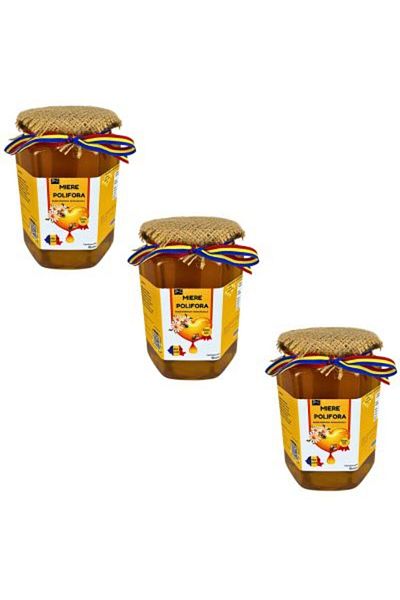 DACSHOP DAC shop natural polyflora honey, 3KG