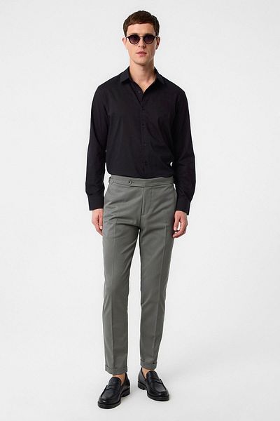 Antioch Black Slim Fit Men's Shirt