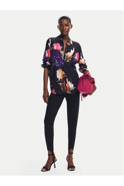 Desigual Women's Shirt 24WWCW15 Black