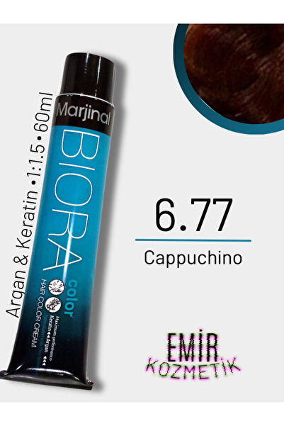 Marjinal Biora Saç Boyası - 6.77 Cappuchino