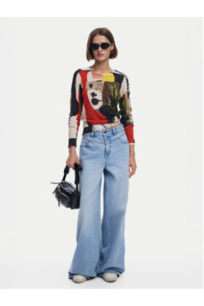 Desigual Women's Sweater 25SWJF27 Colorful