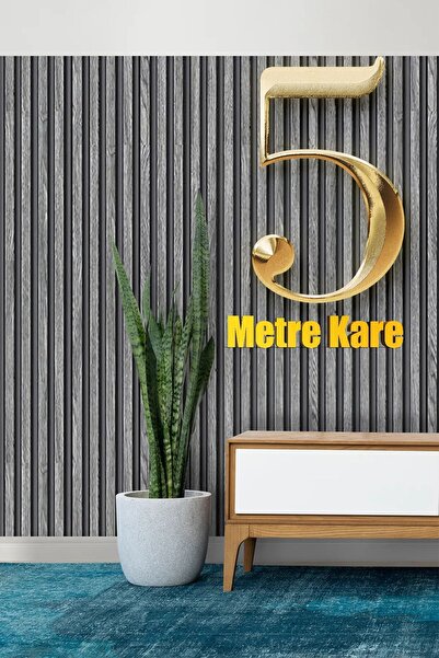 Bien Duvar Kağıtları Bien Exclusive 2690 Lambri Panel Ahşap Duvar Çıtası Desenli Duvar Kağıdı 5,30 M²