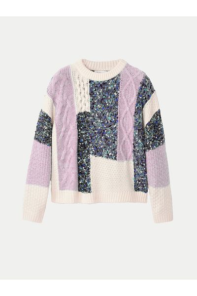 Desigual Women's Sweater 24WWJF19 Colorful