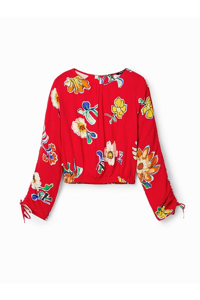Desigual Women Blouse 23SWBW25 Red