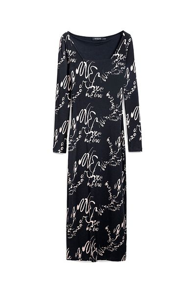 Desigual Women's Casual Dress 25SWVK05 Black