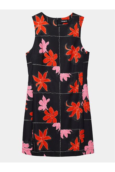 Desigual Women Summer Dress 24SWVW01 Black