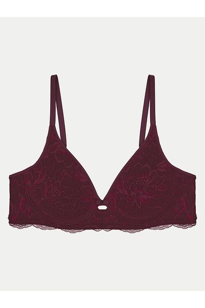 Triumph Women's Underwired Bra 10214458 Burgundy