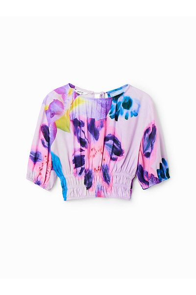 Desigual Women Blouse 23SWBW15 Purple