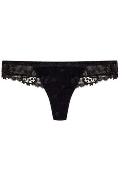 Simone Peraele Women's Thong 12B710 WISH Black