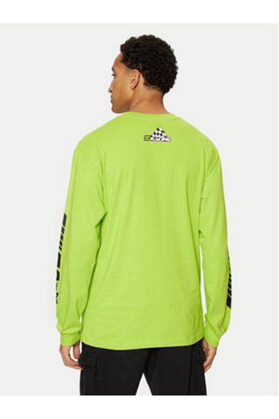DC Tricou bărbătesc cu mânecă lungă verde DC-ADYZT05406-GJZ0 VERDE LIME