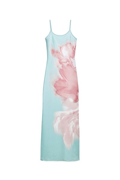 Desigual Women's Summer Dress 25SWVK44 Turquoise