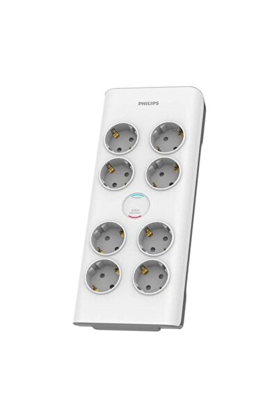 Philips 8-li Spn7080wa/62 900 Joules Akım Koruma Prizi Beyaz