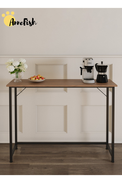 AnneFish 100*30*80cm Console Table Entryway Sofa Table Entrance Table Kitchen Bar Display Table Storage Shelf