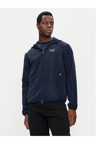 EA7 Emporio Armani Jachetă de tranziție bărbătească albastră EA7 EMPORIO ARMANI-8NPB22 PNGRZ 1562 ARMANI BLUE