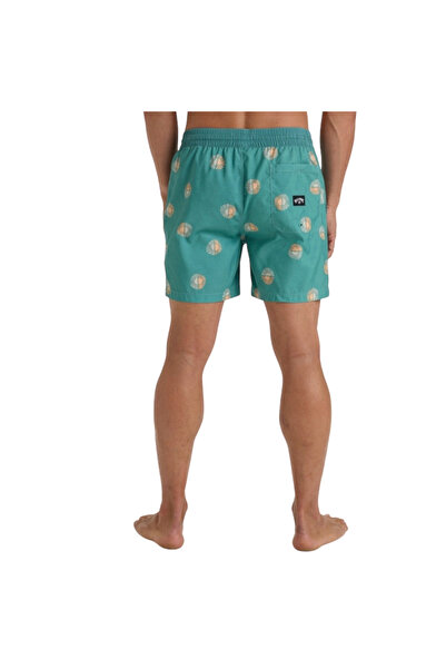 BİLLABONG Ανδρικό πράσινο βόλεϊ σορτς Vacay Lb ERKEK VOLLEY SHORT EBYJV00144