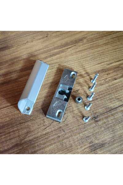 BEŞER ALÜMİNYUM BALKON KAPI TUTUCU PVC ÇITÇIT 13 mm VE C KOL GÜMÜŞ