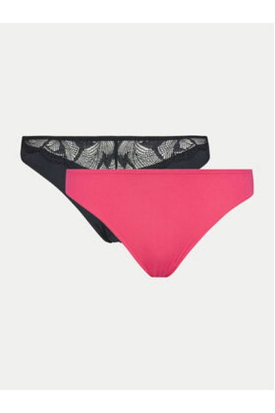 DORINA Women's Set of 2 pairs of Brazilian briefs FXBZ0039LA166 Black, Blue