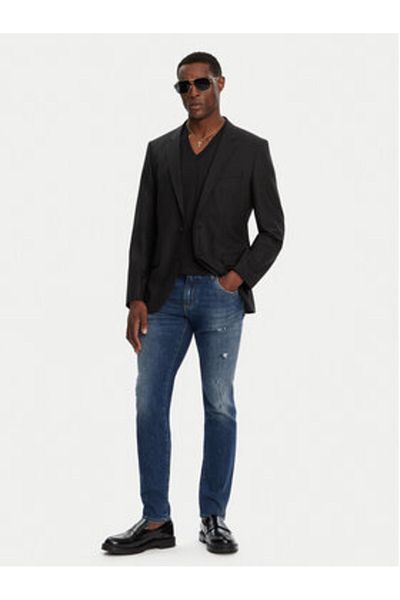 Dolce&Gabbana Blugi Dolce & Gabbana pentru bărbați GY07CD G8LN7 Bleumarin