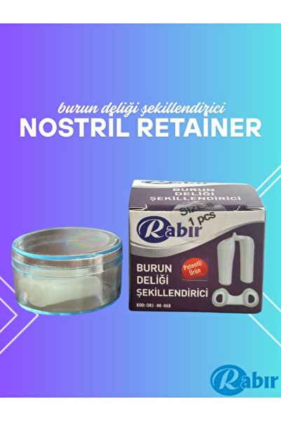 RABIR Nostril Retainer No 10 Burun Deliği Şekillendirici