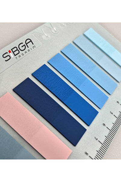 sibga tasarım Transparent Colored Postit Post-it Post It.Bookmark Bookmark Postit Sticker Note Paper 200 Sheets