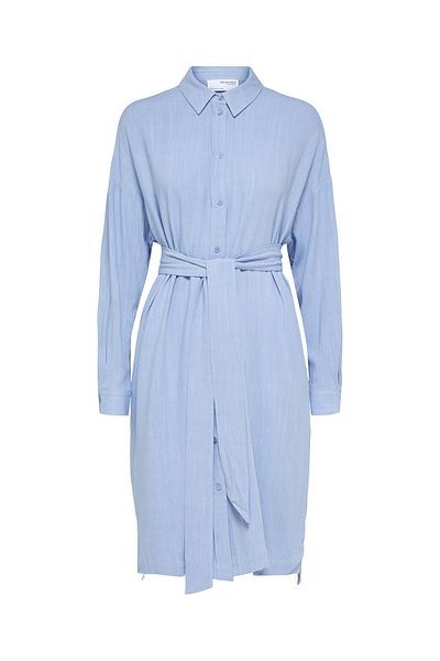 Selected Femme Rochie tip cămașă selected femme pentru femei 16089666 Albastră