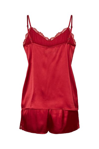 PIECES Women's Pajamas 17142952 Red