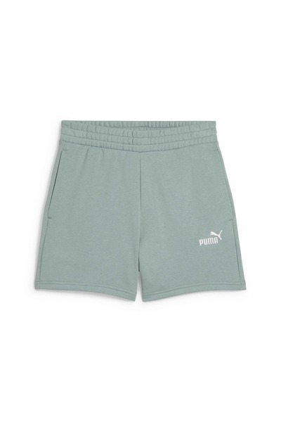 Puma Puma Essentials No 1 Logo Kadın Yeşil Şort