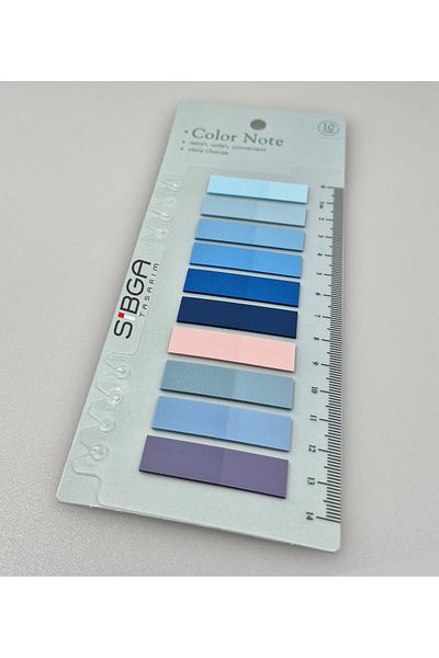 sibga tasarım Transparent Colored Postit Post-it Post It.Bookmark Bookmark Postit Sticker Note Paper 200 Sheets
