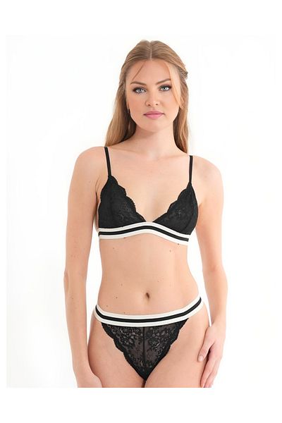 Atelier Tuberose Γυναικείο σουτιέν Ruched Triangle - Bralette χωρίς Underwire