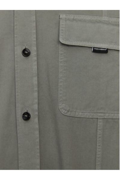 Dolce&Gabbana dolce gabbana Mens Shirt G5MA8T G8LH0 Green