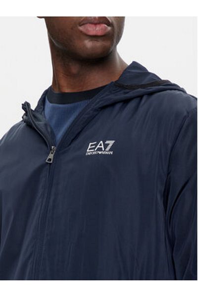 EA7 Emporio Armani Jachetă de tranziție bărbătească albastră EA7 EMPORIO ARMANI-8NPB22 PNGRZ 1562 ARMANI BLUE