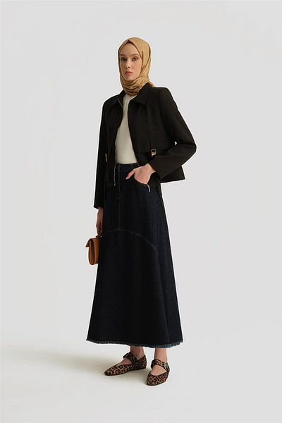 Armine Buckle Jacket 25Yd4223-1 Black