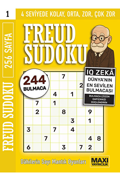 MAXİ Sudoku-yaratıcıların Sayı Ve Mantık Oyunları 01..