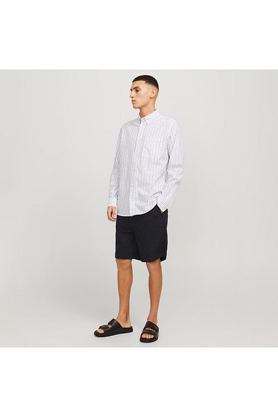 Jack & Jones Ανδρικό μαύρο σορτς Jack&jones Jaiden Campaign Hybrid Bondi
